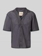 Relaxed fit vrijetijdsoverhemd met reverskraag, model 'NOVAK'
