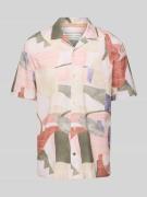 Regular fit vrijetijdsoverhemd met reverskraag