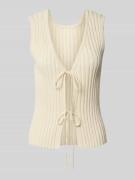 Regular fit top van katoenmix, model 'JOYLYNN'