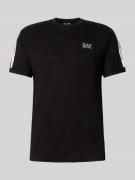 T-shirt met labelpatch