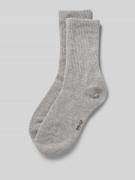 Sokken met labelstitching in een set van 2 paar