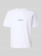 T-shirt met ronde hals