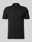 Poloshirt met merkopschrift