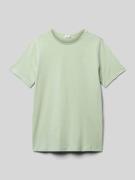 Regular fit T-shirt van puur katoen