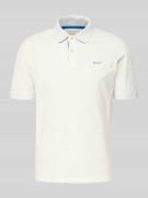 Regular fit poloshirt met logostitching