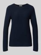 Regular fit gebreide pullover van zuiver katoen