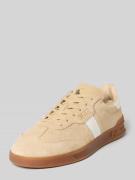 Sneakers van leer met vetersluiting, model 'HERITAGE AERA'