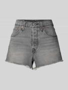 Korte jeans in used-look, model '501 ORIGINAL SHORT'