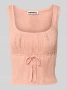 Tanktop met vierkante hals