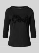 Shirt met 3/4-mouwen van puur katoen