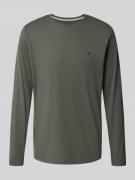 Shirt met lange mouwen en logodetail