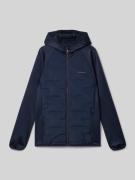 Regular fit jack met logoprint, model 'Hybrid'