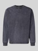 Sweatshirt met ribboorden