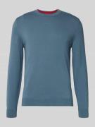 Regular fit gebreide pullover van puur katoen, model 'SAN CASSIUS-C2'
