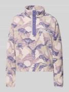 Regular fit pullover met logopatch, model 'Helvetia'