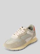 Sneakers met reliëflogo, model 'City'