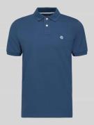Slim fit poloshirt met logostitching