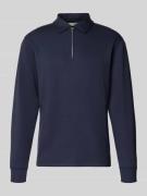 Regular fit sweatshirt van viscosemix, model 'EMANUEL'