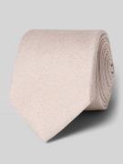 Stropdas van pure zijde met logopatch (6,5 cm)