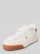 Lage sneakers van echt leer, model 'HESTER'