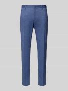 Straight fit pantalon met viscose, model 'Rick'