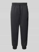 Sweatpants met logo en elastische band
