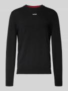 Regular fit gebreide pullover van puur katoen, model 'SAN CASSIUS-C2'