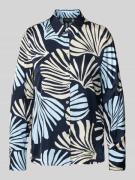 Regular fit overhemdblouse van pure viscose
