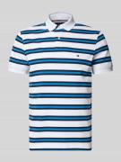 Regular fit poloshirt van katoenmix