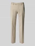 Straight fit pantalon met wol, model 'Tenuta'