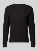 Sweatshirt met opstaande kraag