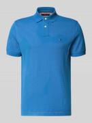 Regular fit poloshirt van katoenmix