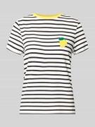 Regular fit T-shirt van viscosemix, model 'HEART LIFE'