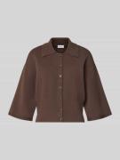 Gebreid jack van viscosemix, model 'SHYLA'