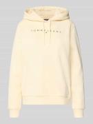 Regular fit hoodie van katoenmix