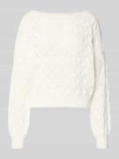 Relaxed fit pullover van katoenmix, model 'BRYNN'