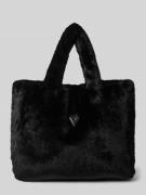 Tote bag van imitatiebont, model 'Anastasie'