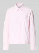 Regular fit overhemdblouse met borstzak, model 'Darma'