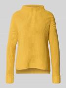 Regular fit gebreide pullover met biologisch katoen, model 'SELMA'