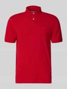Regular fit poloshirt van katoenmix
