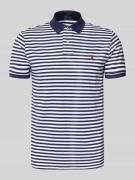 Slim fit poloshirt van puur katoen