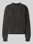 Relaxed fit sweatshirt met ronde hals