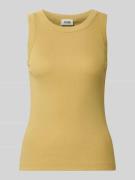 Tanktop in riblook, model 'OLINA'