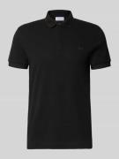 Regular fit poloshirt van katoenmix