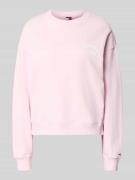 Boxy fit sweatshirt van puur katoen