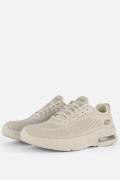 Skechers Squad Air Sneakers beige Textiel