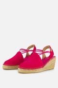 Toni Pons Tremp Espadrilles roze Suede