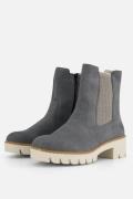 Rieker Chelsea boots blauw Synthetisch