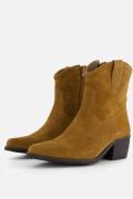 Cellini Cowboylaarzen cognac Suede