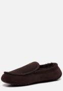 Warmbat Pantoffels donkerbruin Suede